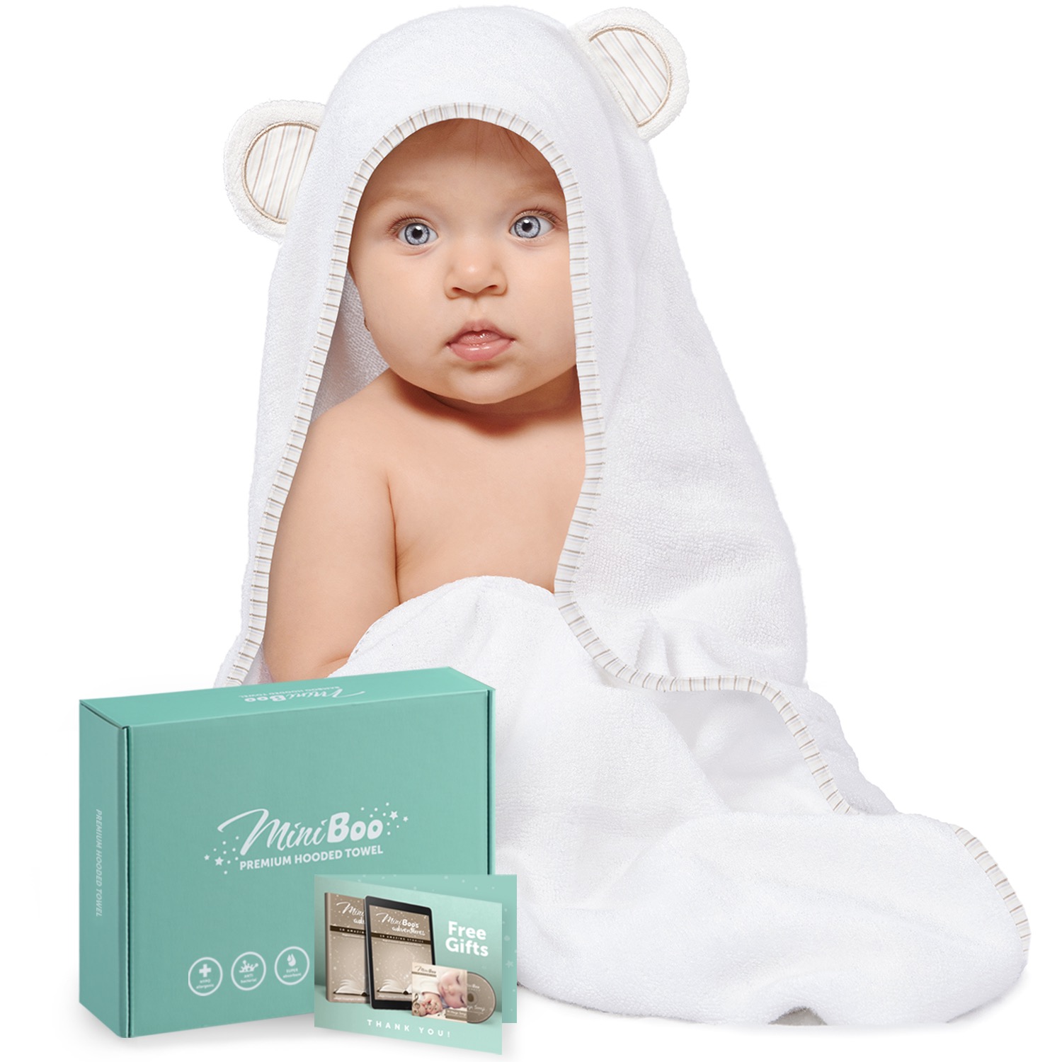 Striped Cub, MiniBoo towel