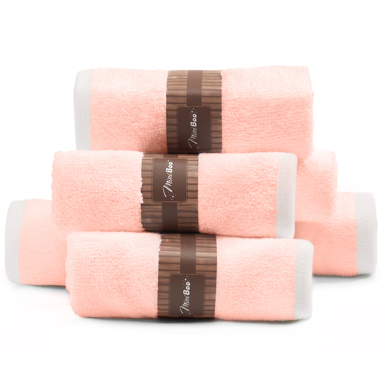 Washcloths · Pink, MiniBoo washcloth